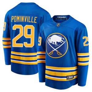 Jason Pominville Youth Fanatics Branded Buffalo Sabres Premier Royal Breakaway Home Jersey